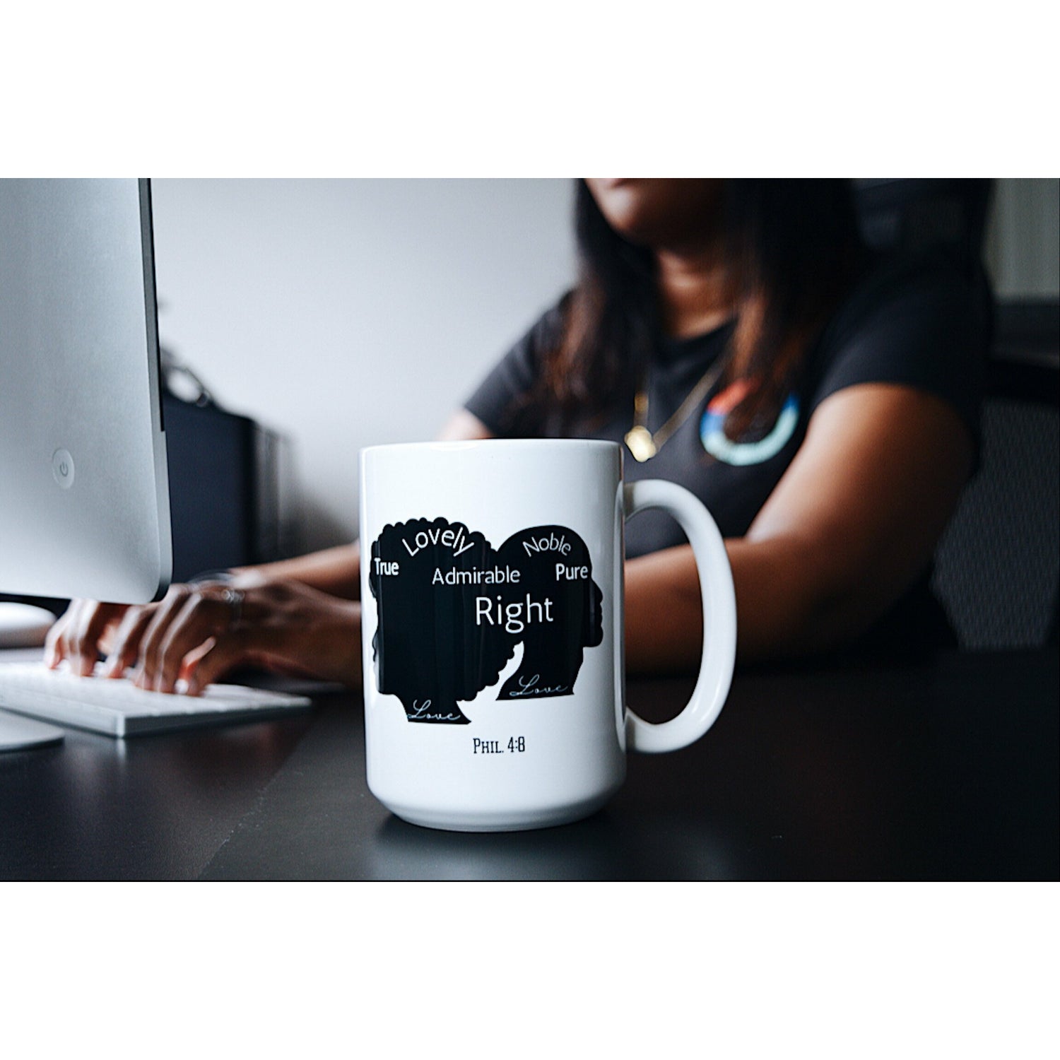 Think Upon These Things Mug (15oz) | Seven Crown Co.