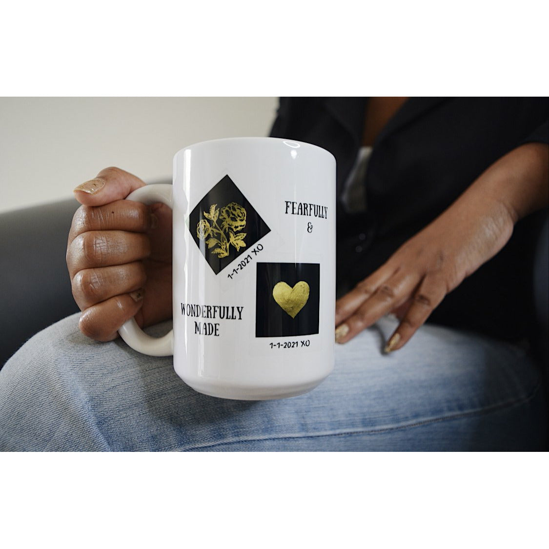 Fearfully & Wonderfully Made Mug (15oz) | Seven Crown Co.